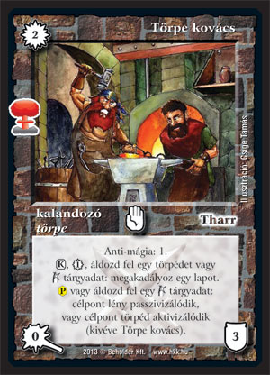 Törpe kovács (új)
