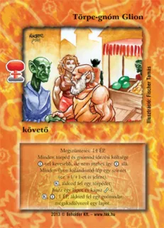 Törpe-gnóm Glion (új)