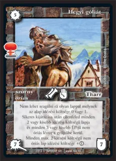 Hegyi góliát (új)