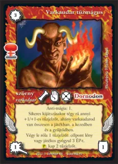 Varkaudar tűzmágus (új)