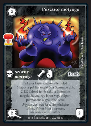 Pusztító motyogó (új)