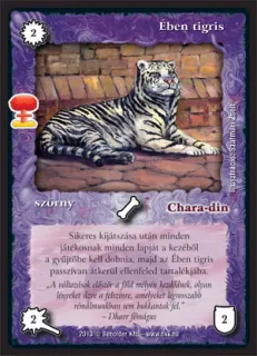Ében tigris (új)