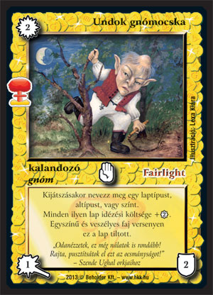 Undok gnómocska (új)
