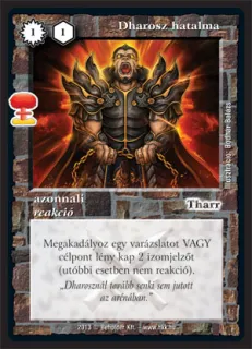 Dharosz hatalma