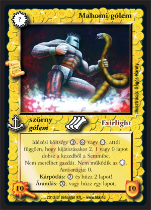 Mahomi gólem (új)