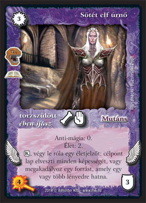 Sötét elf úrnő (új) – A mélység lakói