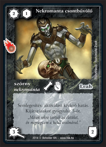 Nekromanta csontbűvölő