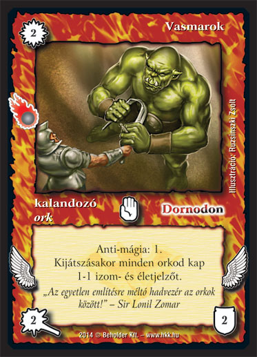 Vasmarok