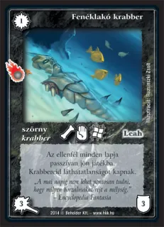 Fenéklakó krabber