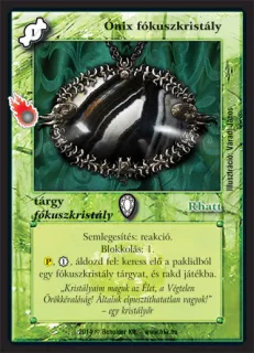 Ónix fókuszkristály