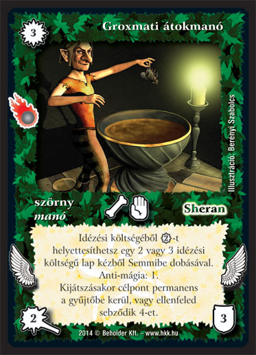 Groxmati átokmanó (új)