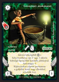 Groxmati átokmanó (új)