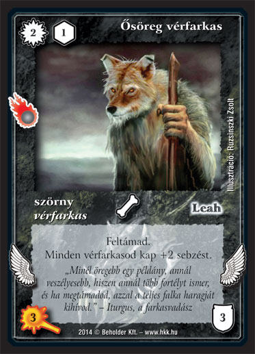 Ősöreg vérfarkas (új)