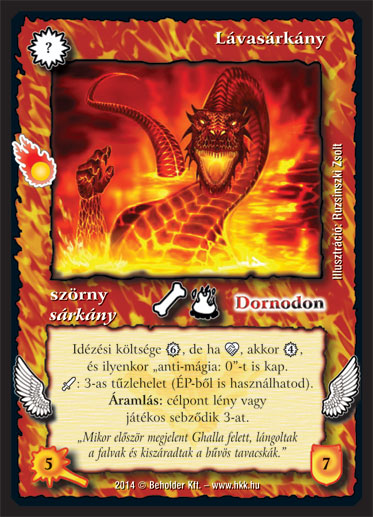 Lávasárkány (új)