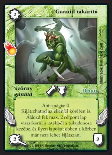 Ganüid takarító