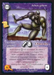 Achát gólem (új)