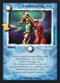 A különlegesség ereje (új)