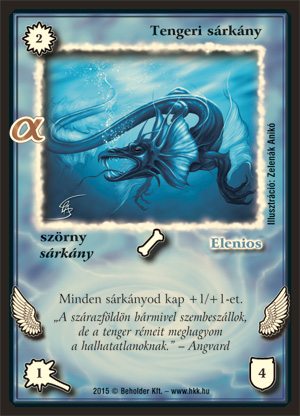 Tengeri sárkány (alfa)