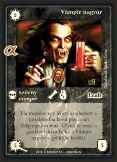 Vámpír nagyúr (alfa)