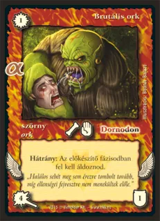 Brutális ork (alfa)