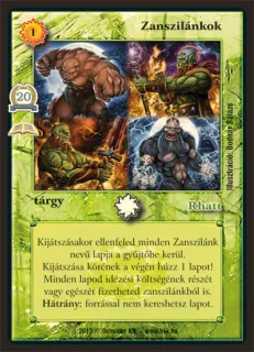 Zanszilánkok