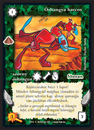 Őshangya harcos (új)