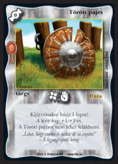 Törött pajzs