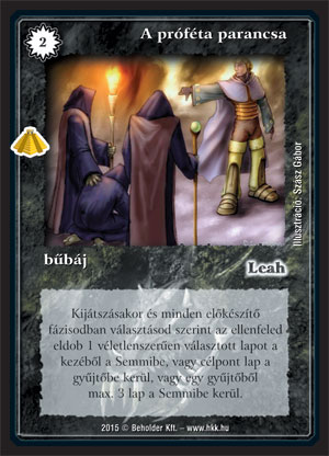 A próféta parancsa (új)
