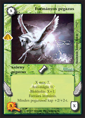 Furmányos pegazus (új)