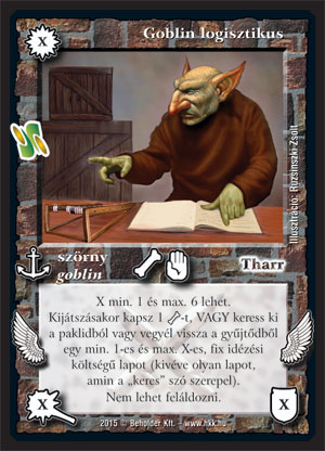 Goblin logisztikus (új)