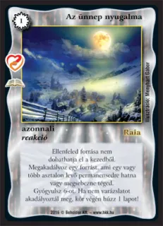 Az ünnep nyugalma (új)