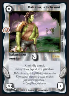 Baltazár, a behemót(alfa)