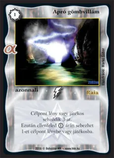 Apró gömbvillám(alfa)