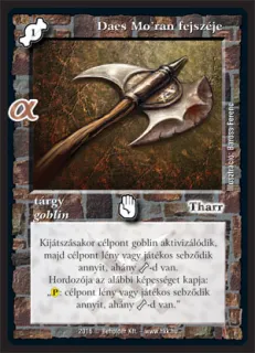 Daes Mo'ran fejszéje(alfa)