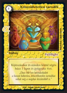 Kimeríthetetlen tartalék(alfa)