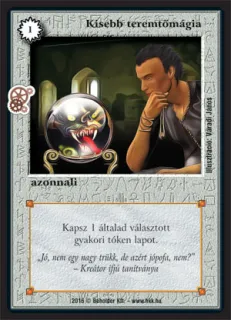 Kisebb teremtőmágia