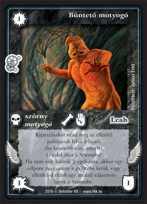 Büntető motyogó