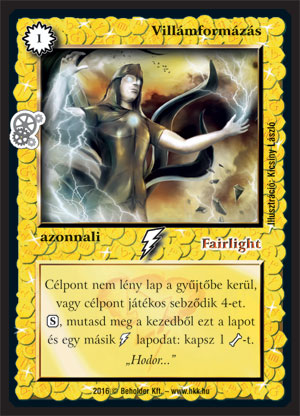 Villámformázás