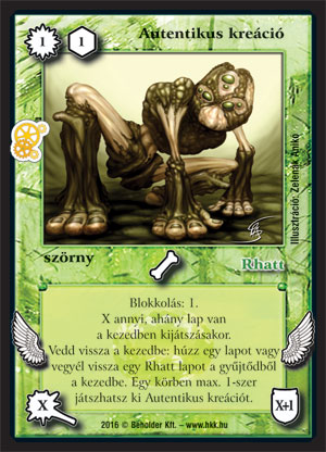 Autentikus kreáció (új)
