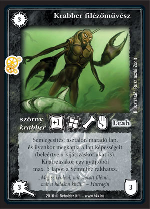 Krabber filézőművész (új)