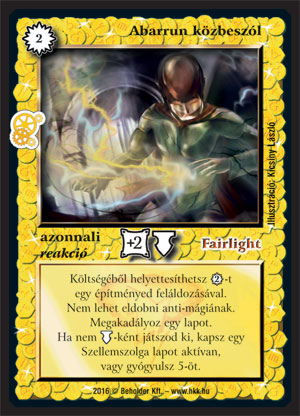 Abarrun közbeszól