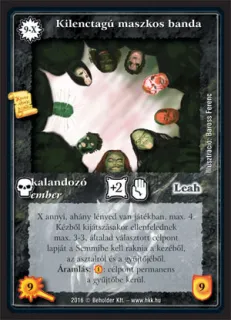 Kilenctagú maszkos banda (új)