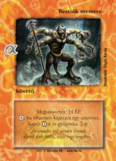 Bestiák mestere (alfa)