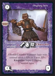 Orgling hős (új)