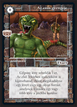 Az erős gyengéje (új)