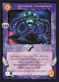 Ch'oladan vírusmutáció