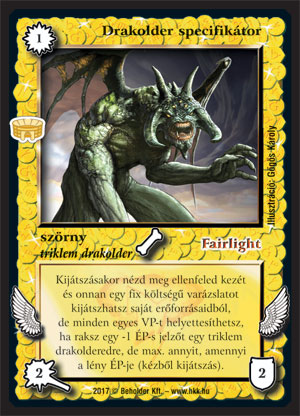 Drakolder specifikátor