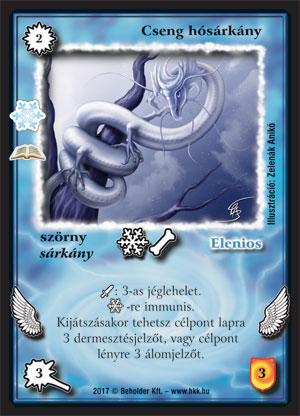 Cseng hósárkány (új)