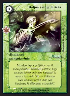 Baljós szingularitás