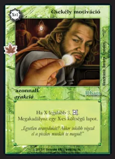 Csekély motiváció (új)